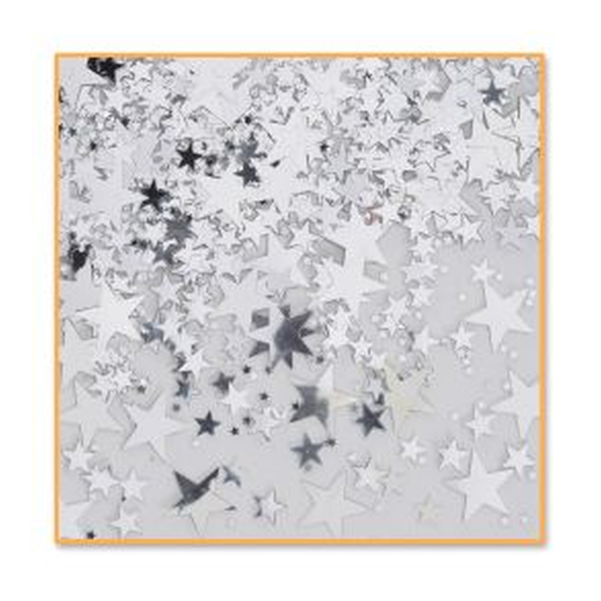 Confetti Silver Stars